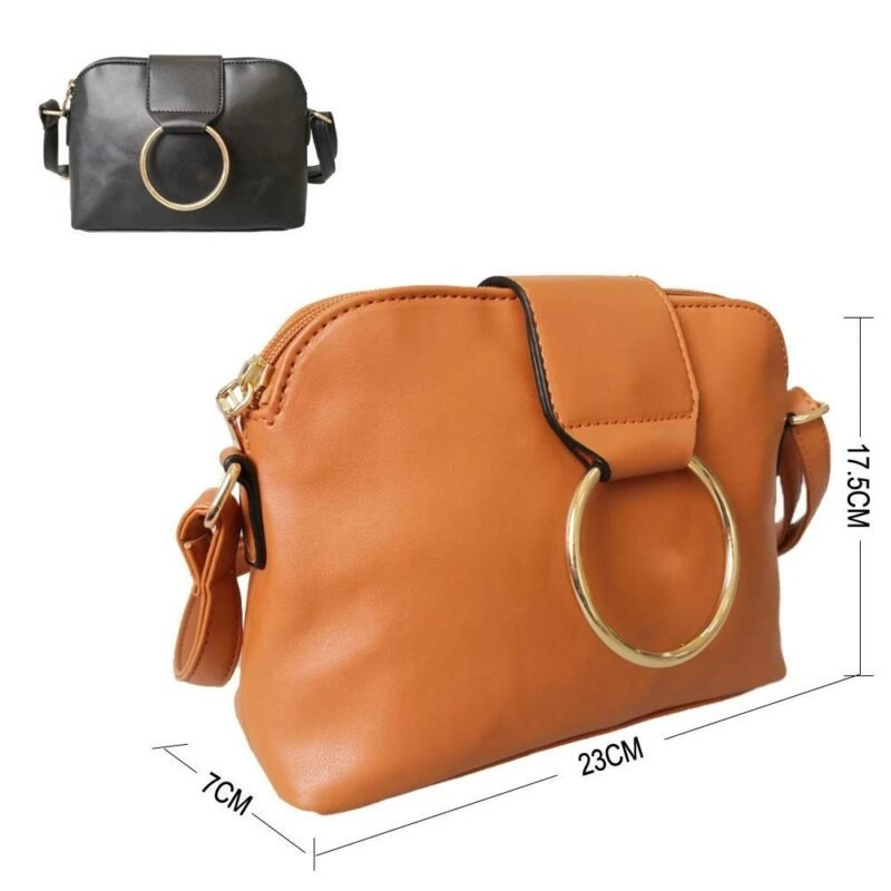 Womens Designer Style Faux Leather Shoulder Bag Ladies Handbag Crossbody Bag